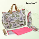 Insular Mummy Maternity Baby Diaper Bag Large Capacity Nappy Stroller Bag Waterproof Mommy Travel Changing Bag Nursing Tote Bags