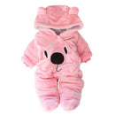LZH Baby Winter Clothes For Newborn Baby Girl Boy Overall Winter Romper For Baby Jumpsuit Kids Christma Costumes Infant Clothing