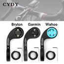 Cydy Mount 适用于 Garmin Edge 130 200 520 820 Bryton Rider 330 420 530 860 Wahoo 山地公路自行车 GPS 自行车码表支架