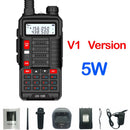 宝锋对讲机UV 10R V2 双向CB无线电发射器 远距离UV-10R 128信道VHF UHF 136-174Mhz 400-520Mhz 双频