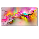 Grey Yellow Cloud Abstract Art Oil Painting Posters And Prints on Canvas Modern Art Independe Wall Picture For Living Room Decor