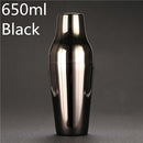 650ml Stainless Steel French Cocktail Shaker Classic and Elegant Bar Cocktail Shaker Bartender Bar Tool