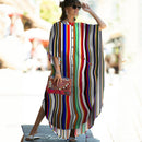 Cover-ups 2022 Kaftan Beach Print SnakeSkin Swimsuit Cover Up Kimono Plage Beach Robe Femme Long Dress Sarong Dress Beachwear