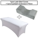 Neck Lash Pillow Memory Foam Lash Pillow 1pcs Eyelash Extension Bed Cover Elastic Sheet For Grafting Eyelashes Makeup Tool Salon