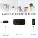 Video Game Console Handheld Game Player Mini Game Console Built in 1800 Classic 8 Bit Games Dual Wireless Gamepad HD/AV Output