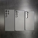三星 Galaxy S23 Ultra S23 Plus 手机壳真碳纤维细孔碳纤维三星 Galaxy S23 手机壳