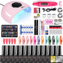 Nail set 120/54W UV LED LAMP for Manicure Gel nail polish Set Kit Gel Varnish Electric Nail Drill Manicure Sets Nail Art Tools