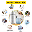 VEVOR Pure Water Distiller Stainless Steel 4L Dental Distilled Water Machine Filter Medical Labs Electric Distillation Purifier
