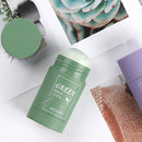 Green Tea Mask Stick Oil Control Eggplant Acne Deep Cleaning Mask Skin Care Moisturizing Remove Blackhead Skin Care Beauty