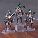 Figma 进击的巨人 艾伦·耶格尔 / 三笠·阿克曼 / 利威尔·阿克曼 / PVC 可动手办模型玩具