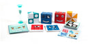 NEW Montessori Educational Wooden Materials Toys Early Learning Preschool Teaching Intelligence Match Puzzle Toy for Children