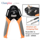 IWD-16 Suitable for Deutsch Connector Crimping Pliers Machining Car Terminal lathe Male and Female Pin 16