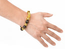 Wealth and Good Luck Chinese Fengshui Pixiu Bracelet Unisex  Wristband Men Women Bracelets Obsidian Beads Bracelet Jewelry Gift
