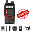 宝锋对讲机UV 10R V2 双向CB无线电发射器 远距离UV-10R 128信道VHF UHF 136-174Mhz 400-520Mhz 双频