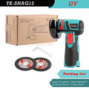 YIKODA 12V Brushless Mini Angle Grinder Cordless Polishing Grinding Machine Diamond Cutting Electric DIY Power Tools