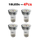 LED 植物生长灯 150颗灯珠 200颗灯珠 全光谱 仿阳光 E27 LED 植物生长灯泡 适用于室内水培花卉植物 LED 生长灯