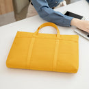 Fashion Women's Briefcase Bag A4 Document Bags Female Book Handbag Women 14" Laptop Briefcases Neutral Office Commuter Bag 2022