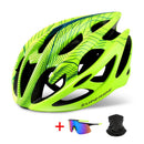 SUPERIDE Outdoor Road Bike Mountain Bike Helmet with Rearlight Ultralight DH MTB Bicycle Helmet Sports Riding Cycling Helmet
