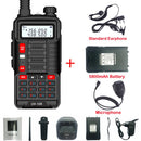 宝锋对讲机UV 10R V2 双向CB无线电发射器 远距离UV-10R 128信道VHF UHF 136-174Mhz 400-520Mhz 双频