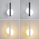 Modern Scandinavian High Ceiling LED Pendant Lamp for Bedside Living Room Lighting Long Cable Suspension Luminaire Design
