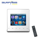 Smart Home pro Audio Background HiFi Music Mini wall Amplifier System TV Touch Key Digital stereo Music bluetooth Player RS485