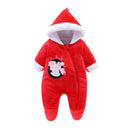 LZH Baby Winter Clothes For Newborn Baby Girl Boy Overall Winter Romper For Baby Jumpsuit Kids Christma Costumes Infant Clothing