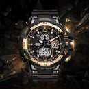 SMAEL Sport Watch Men Big Dial LED Digital Quartz Wrist Watches Men&