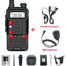 宝锋对讲机UV 10R V2 双向CB无线电发射器 远距离UV-10R 128信道VHF UHF 136-174Mhz 400-520Mhz 双频