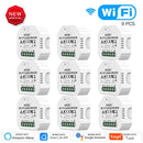 WiFi迷你智能窗帘开关模块卷帘快门电机智能生活涂鸦APP远程控制，支持Alexa Google Home