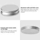 20pcs 30/50/60/80/100/120/150ml Empty Plastic Clear Cosmetic Jars Makeup Container Clear Jar Face Cream Sample Pot Container