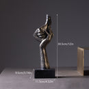NORTHEUINS Resin Kissing Couple Mask Statue Lover Miniature Figurines for Interior Valentine&
