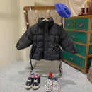 时尚婴幼儿棉袄 男孩女孩冬季儿童外套 腰带保暖加厚外衣 婴儿服装 2-10岁