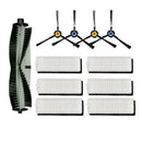 Main Brush Hepa Filter Side Brush for chuwi ilife A7 A9 A9S for Silvercrest SSR1 SSRA1 vacuum cleaner Parts Mop Cloth