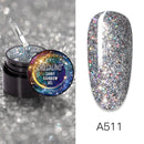 ROSALIND Gel Nail Polish Set Shiny Platinum Nails Art For Manicure Nail Gel Lak UV Colors Top Base Coat Primer Hybrid Varnishes