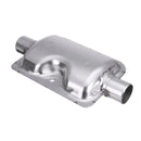 100cm Stainless Steel Exhaust Pipe W/Silencer For Car Parking Air Diesel Heater