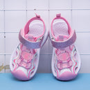 Summer Children Sandals for Girls,4-12 Years Boys Kids Beach Shoes Fashion Toddlers Sandalias EUR Size 26-37