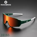 ROCKBROS 偏光骑行眼镜 透明自行车眼镜 UV400 户外运动太阳镜 男女骑行太阳镜