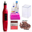 Professional Manicure Machine Electric Nail Drill Bits Accessories Kit Set Diamond Pedicure Mill Milling Cutter for Manicure