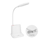USB Rechargeable LED Desk Lamp Touch Dimming Adjustment Table Lamp for Children Kids Reading Study Bedside Bedroom Living Room