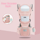 Ergonomic Baby Carrier Infant Baby Hipseat Carrier Front Facing Ergonomic Kangaroo Baby Wrap Sling for Baby Travel