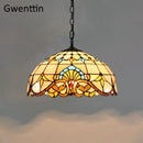 The Cloister Light | Tiffany-Style Stained Glass Pendant Lamp