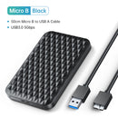ORICO External HDD Case 2.5" HDD Case USB 3.0 to SATA 5Gbps Hard Drive Case for 7-9.5mm 2.5 inch SATA hd externo for PC