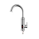 TINTON LIFE不锈钢电热水器温度显示厨房无水箱即热式热水龙头3000W