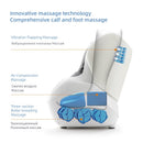 MARESE Electric Calf and Foot Massage Machine Vibration Shiatsu Air Compression Heat Rolling Kneading Leg Beauty Massager K16