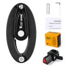 WEST BIKING Bike Lock Anti Theft Foldable Chain Locks With Key Alloy Steel Folding Safety Motorcycle Bicycle Locks For Cycling