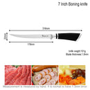 Fillet Kitchen Knife  7" inch Boning Knife High Quliaty Stainless Steel Knife For Bone Meat Fish Fruit Vegetables Cooking Tool