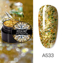 ROSALIND Gel Nail Polish Set Shiny Platinum Nails Art For Manicure Nail Gel Lak UV Colors Top Base Coat Primer Hybrid Varnishes