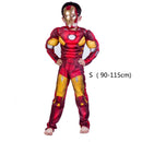 Halloween Performance Props Children Kids Holloween Costume for Cosplay Muscle  Golden Wolf with Claws Suit Clothes Child Gift
