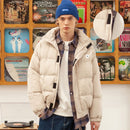 LAPPSTER Men Harajuku Warm Bubble Coat Winter Jacket 2022 Streetwear Solid Black Parkas Man Korean Fashion Puffer Jackets Coats