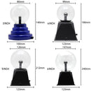 Novelty Glass Magic Plasma Ball Light Electric Lamp 220V 3 4 5 6 Inch Night Light Kids Gift Birthday Christmas Decor Plasma Lamp